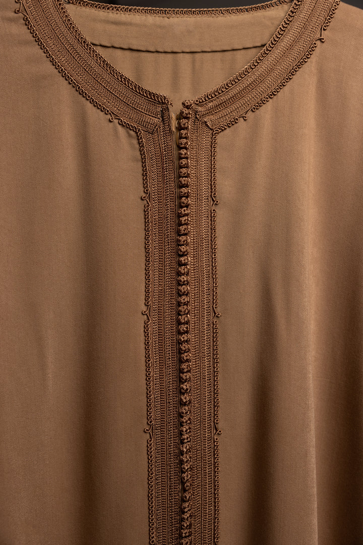 Caftan Men Fes Classic Light Brown